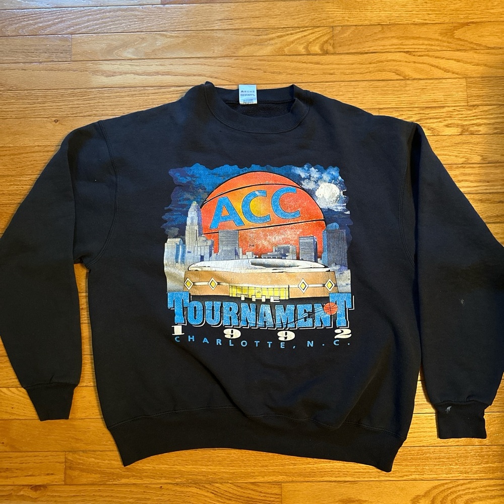 Vintage ACC Tournament 1992 Black Sweater
